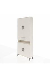 Arges Dolap 5 Raflı Tek Çekmeceli 4 Kapaklı 88x30x221 Aytaşı-Aytaşı