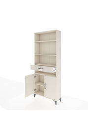 Arges Dolap 5 Raflı Tek Çekmeceli 2 Kapaklı 88x30x221 Aytaşı-Aytaşı