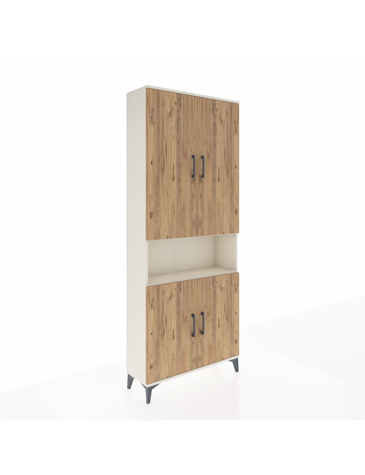 Arges Dolap 5 Raflı 4 Kapaklı 88x30x221 Aytaşı-Çam