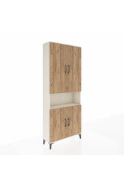 Arges Dolap 5 Raflı 4 Kapaklı 88x30x221 Aytaşı-Çam