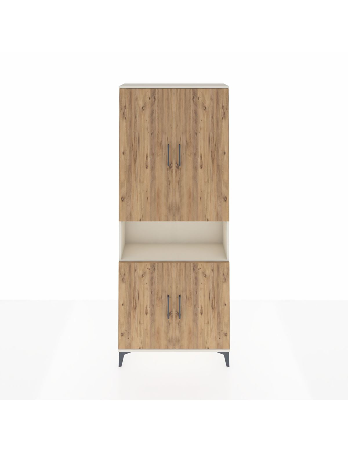 Arges Dolap 5 Raflı 4 Kapaklı 88x30x221 Aytaşı-Çam