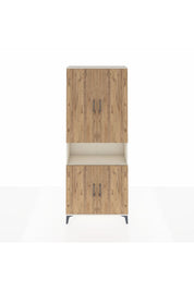 Arges Dolap 5 Raflı 4 Kapaklı 88x30x221 Aytaşı-Çam