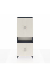 Arges Dolap 5 Raflı 4 Kapaklı 88x30x221 Antrasit-Aytaşı