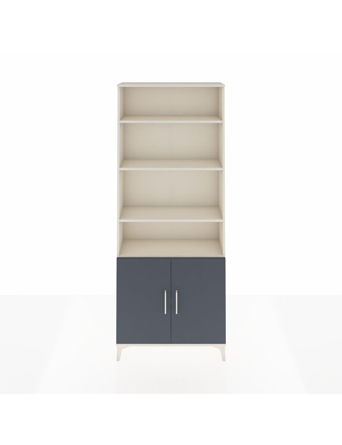 Arges Dolap 5 Raflı 2 Kapaklı 88x30x221 Aytaşı-Antrasit