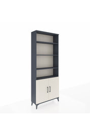 Arges Dolap 5 Raflı 2 Kapaklı 88x30x221 Antrasit-Aytaşı