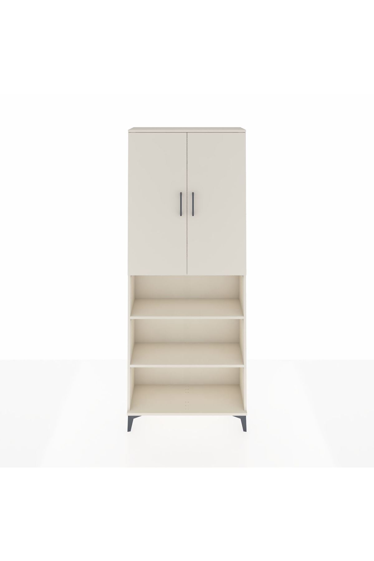 Arges Dolap 5 Raflı 2 Kapaklı 88x30x221 Aytaşı-Aytaşı