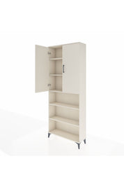 Arges Dolap 5 Raflı 2 Kapaklı 88x30x221 Aytaşı-Aytaşı