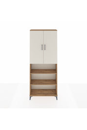 Arges Dolap 5 Raflı 2 Kapaklı 88x30x221 Çam-Aytaşı