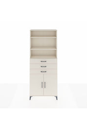 Arges Dolap 4 Raflı 3 Çekmeceli 2 Kapaklı 88x30x221 Aytaşı-Aytaşı