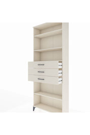 Arges Dolap 4 Raflı 3 Çekmeceli 88x30x221 Aytaşı-Aytaşı