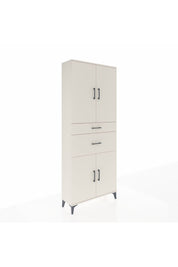 Arges Dolap 4 Raflı 2 Çekmeceli 4 Kapaklı 88x30x221 Aytaşı-Aytaşı