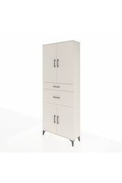 Arges Dolap 4 Raflı 2 Çekmeceli 4 Kapaklı 88x30x221 Aytaşı-Aytaşı