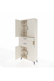 Arges Dolap 4 Raflı 2 Çekmeceli 4 Kapaklı 88x30x221 Aytaşı-Aytaşı