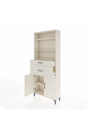 Arges Dolap 4 Raflı 2 Çekmeceli 2 Kapaklı 88x30x221 Aytaşı-Aytaşı