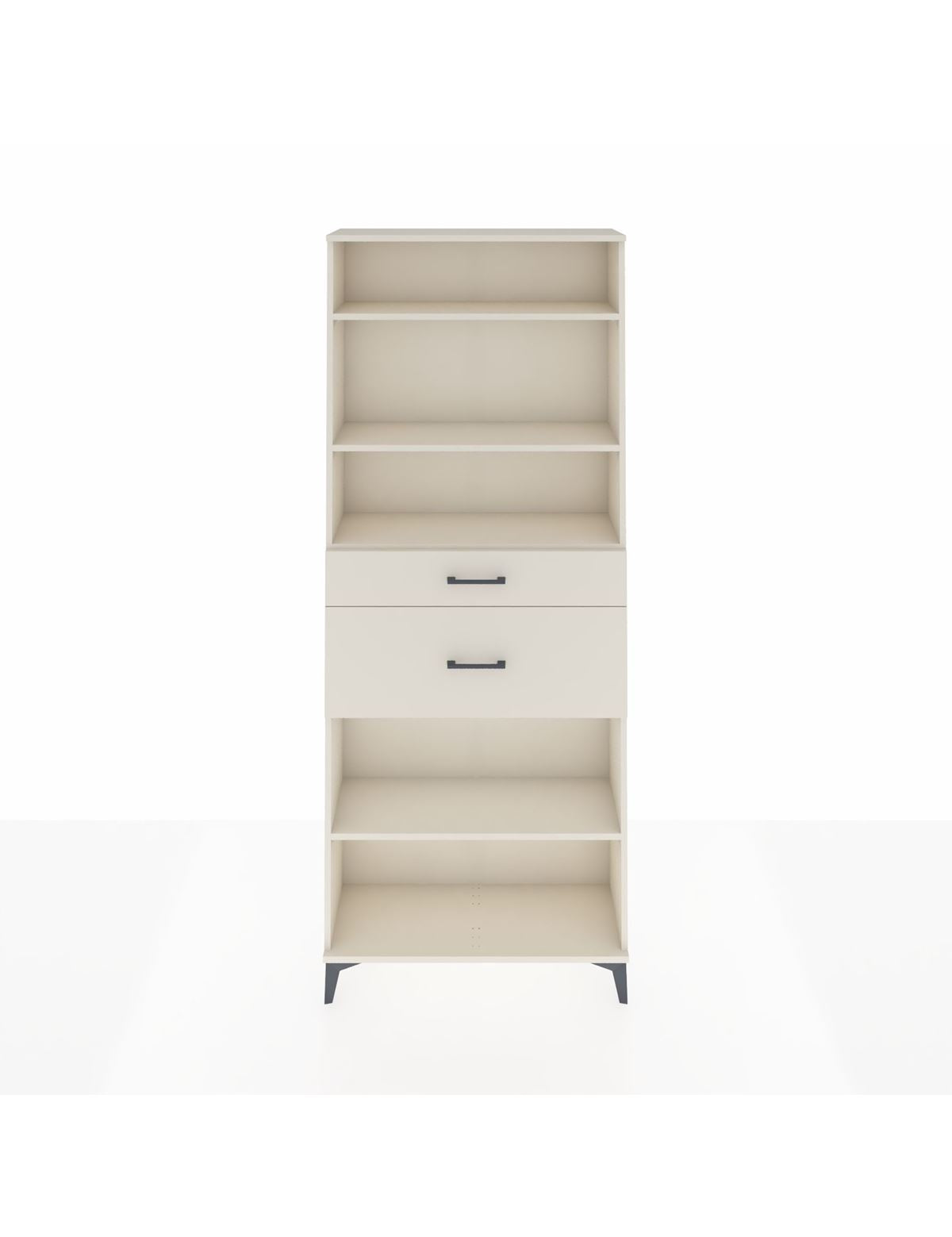 Arges Dolap 4 Raflı 2 Çekmeceli 88x30x221 Aytaşı-Aytaşı