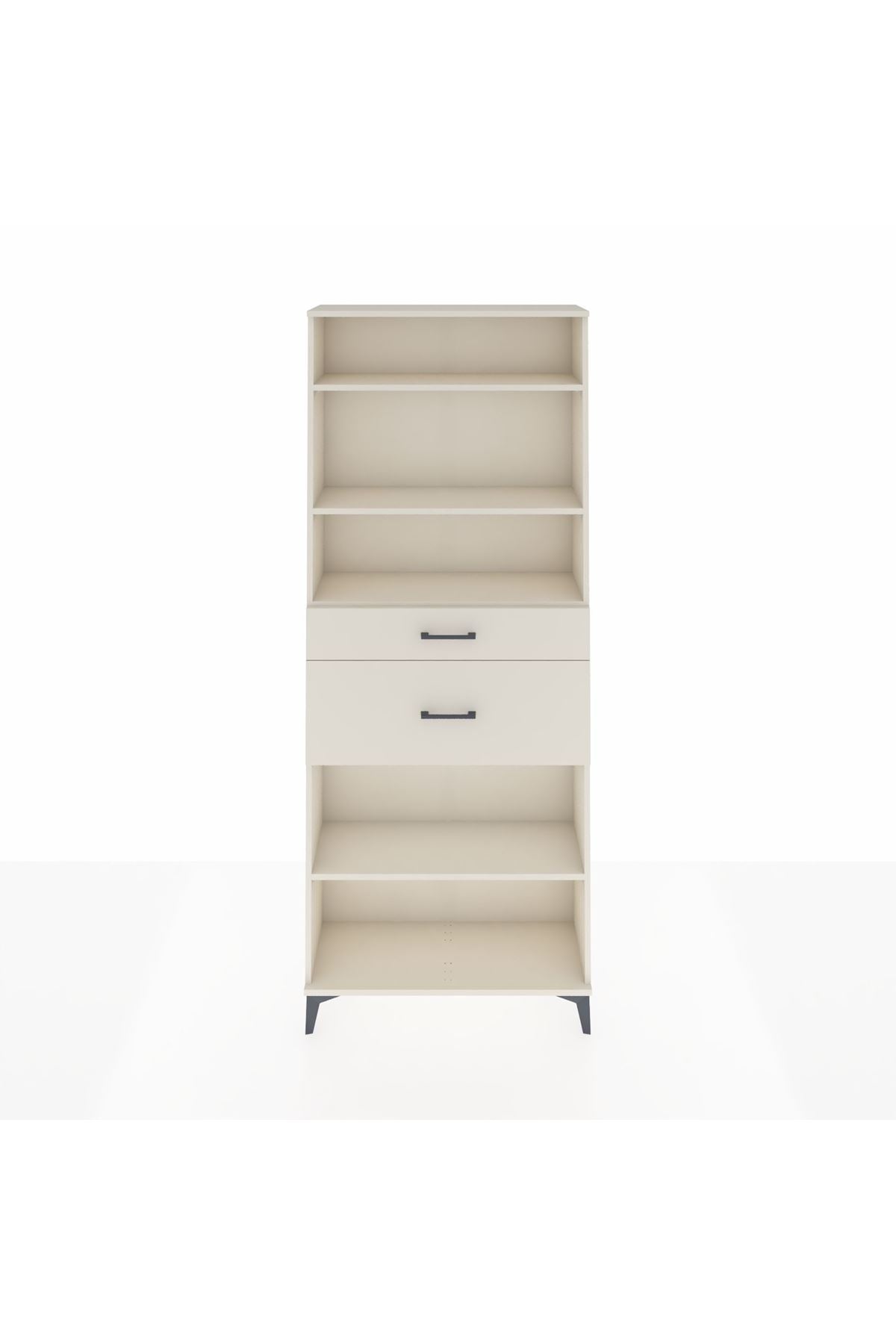 Arges Dolap 4 Raflı 2 Çekmeceli 88x30x221 Aytaşı-Aytaşı