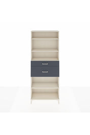 Arges Dolap 4 Raflı 2 Çekmeceli 88x30x221 Aytaşı-Antrasit