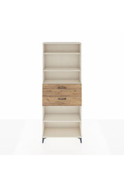 Arges Dolap 4 Raflı 2 Çekmeceli 88x30x221 Aytaşı-Çam