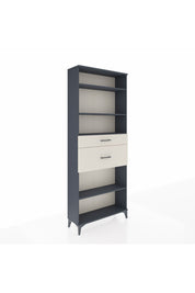 Arges Dolap 4 Raflı 2 Çekmeceli 88x30x221 Antrasit-Aytaşı