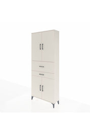 Arges Dolap 4 Raflı 2 Çekmeceli 4 Kapaklı 88x30x221 Aytaşı-Aytaşı
