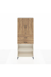 Arges Dolap 4 Raflı 2 Çekmeceli 2 Kapaklı 88x30x221 Aytaşı-Çam