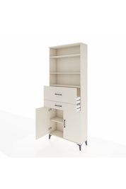 Arges Dolap 4 Raflı 2 Çekmeceli 2 Kapaklı 88x30x221 Aytaşı-Aytaşı