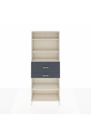 Arges Dolap 4 Raflı 2 Çekmeceli 88x30x221 Aytaşı-Antrasit