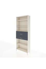 Arges Dolap 4 Raflı 2 Çekmeceli 88x30x221 Aytaşı-Antrasit