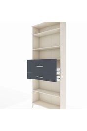 Arges Dolap 4 Raflı 2 Çekmeceli 88x30x221 Aytaşı-Antrasit