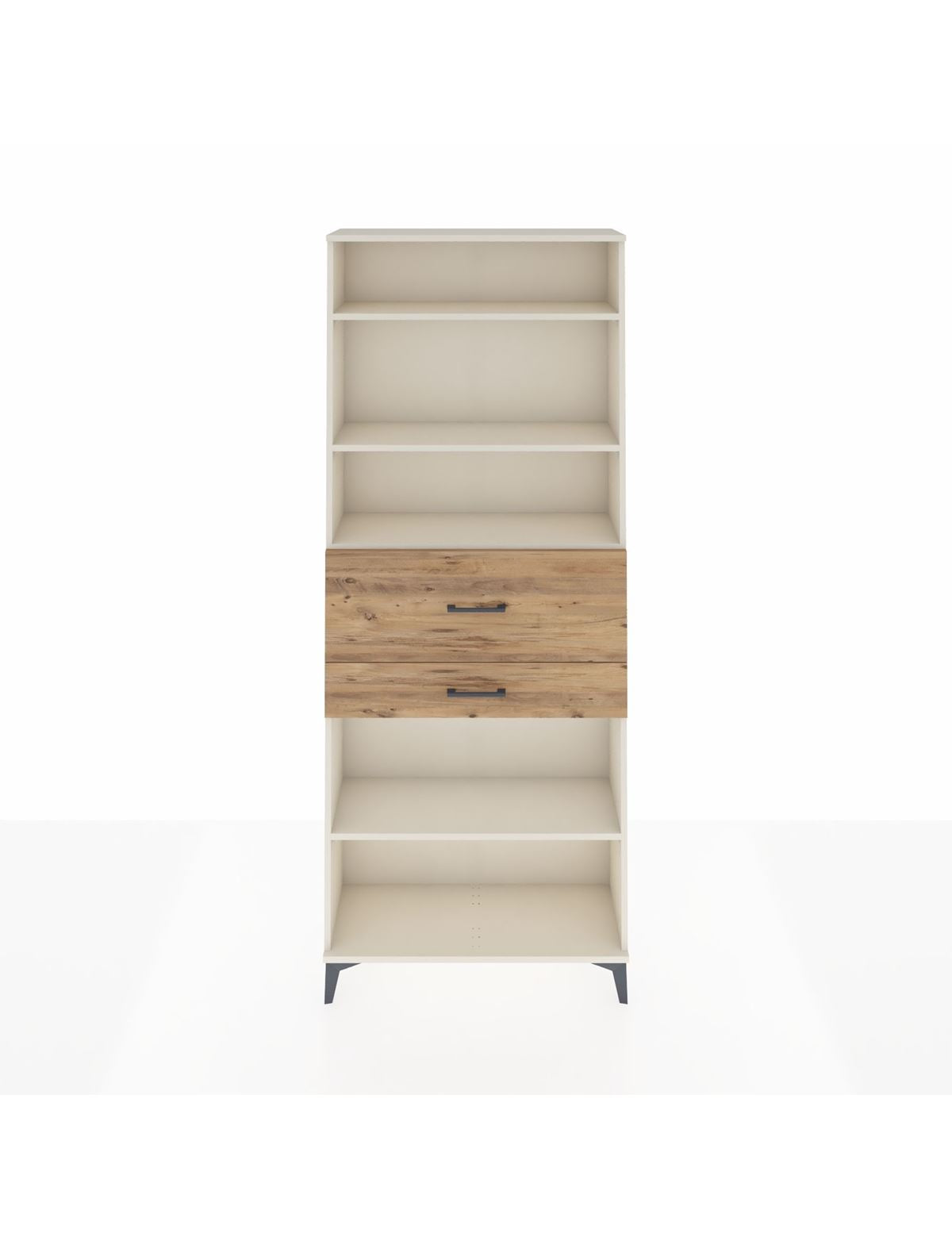 Arges Dolap 4 Raflı 2 Çekmeceli 88x30x221 Aytaşı-Çam