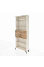 Arges Dolap 4 Raflı 2 Çekmeceli 88x30x221 Aytaşı-Çam