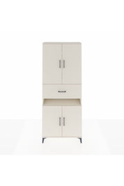 Arges Dolap 5 Raflı Tek Çekmeceli 4 Kapaklı 88x30x221 Aytaşı-Aytaşı