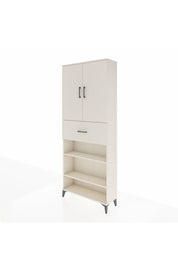 Arges Dolap 5 Raflı Tek Çekmeceli 2 Kapaklı 88x30x221 Aytaşı-Aytaşı