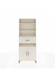 Arges Dolap 5 Raflı Tek Çekmeceli 2 Kapaklı 88x30x221 Aytaşı-Aytaşı