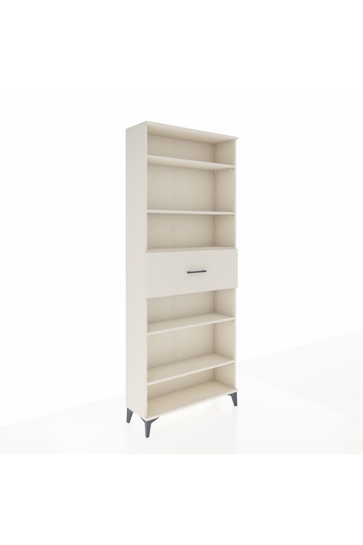 Arges Dolap 5 Raflı Tek Çekmeceli 88x30x221 Aytaşı-Aytaşı