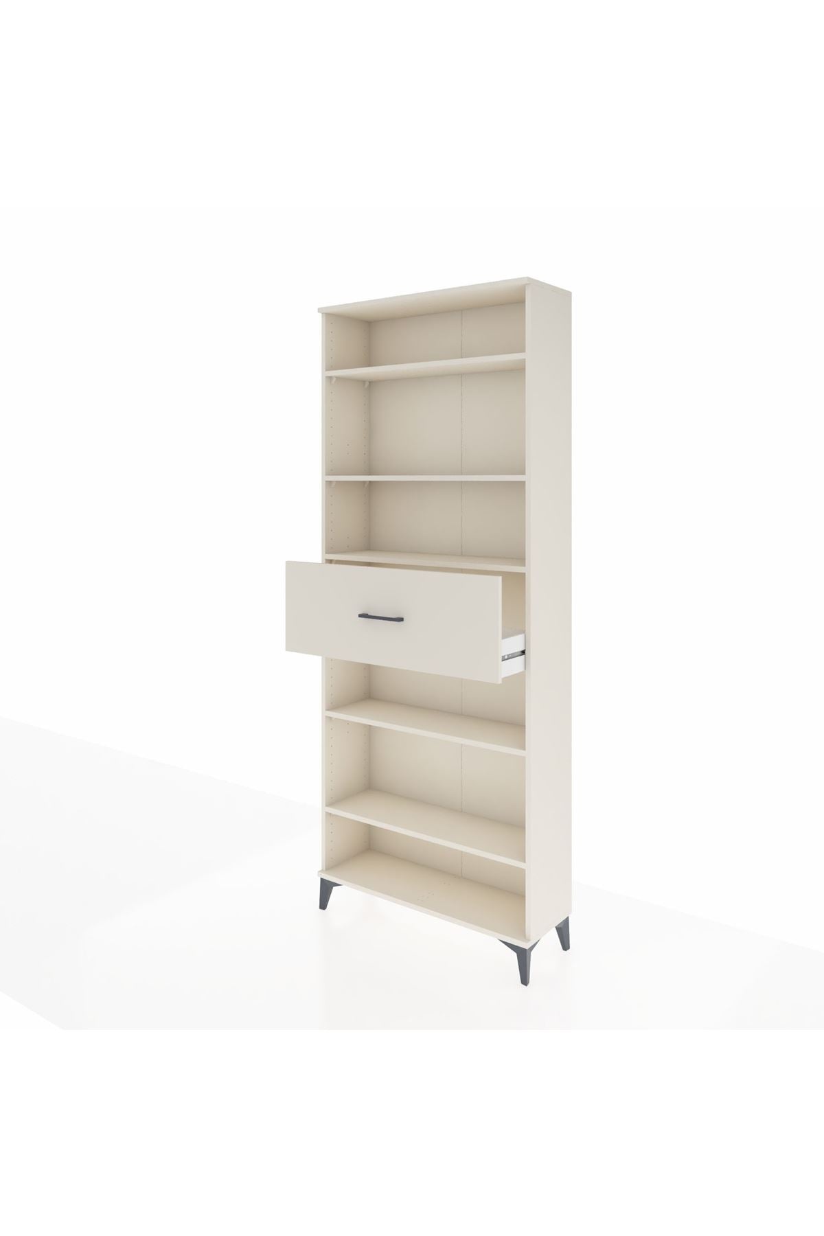 Arges Dolap 5 Raflı Tek Çekmeceli 88x30x221 Aytaşı-Aytaşı