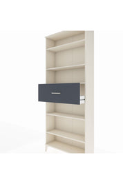 Arges Dolap 5 Raflı Tek Çekmeceli 88x30x221 Aytaşı-Antrasit