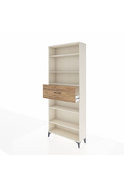 Arges Dolap 5 Raflı Tek Çekmeceli 88x30x221 Aytaşı-Çam