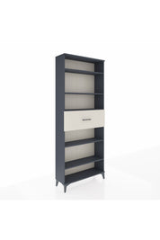 Arges Dolap 5 Raflı Tek Çekmeceli 88x30x221 Antrasit-Aytaşı