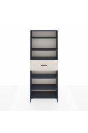 Arges Dolap 5 Raflı Tek Çekmeceli 88x30x221 Antrasit-Aytaşı