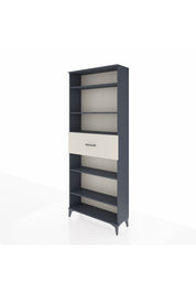 Arges Dolap 5 Raflı Tek Çekmeceli 88x30x221 Antrasit-Aytaşı