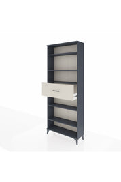 Arges Dolap 5 Raflı Tek Çekmeceli 88x30x221 Antrasit-Aytaşı