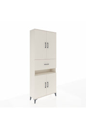 Arges Dolap 5 Raflı Tek Çekmeceli 4 Kapaklı 88x30x221 Aytaşı-Aytaşı