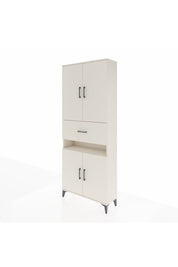 Arges Dolap 5 Raflı Tek Çekmeceli 4 Kapaklı 88x30x221 Aytaşı-Aytaşı