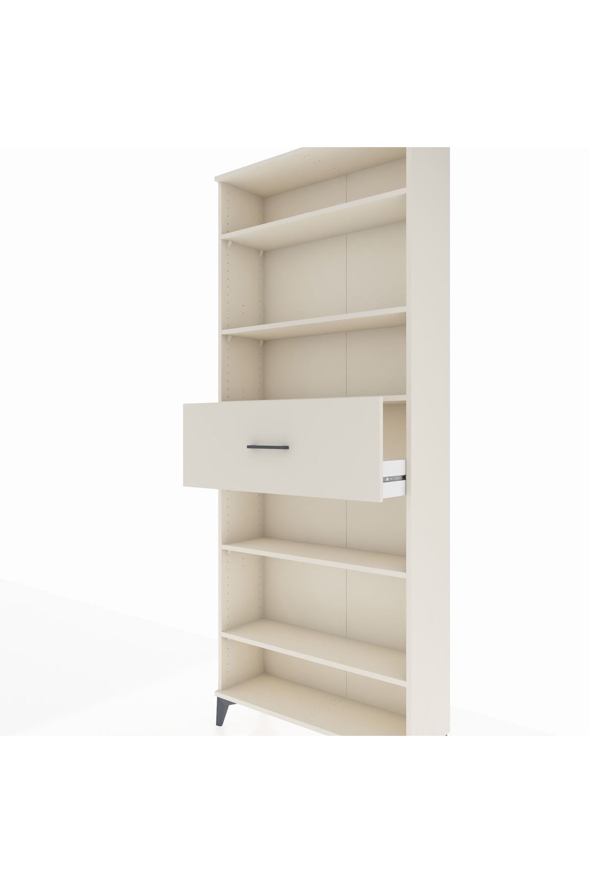 Arges Dolap 5 Raflı Tek Çekmeceli 88x30x221 Aytaşı-Aytaşı