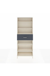 Arges Dolap 5 Raflı Tek Çekmeceli 88x30x221 Aytaşı-Antrasit