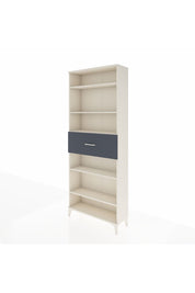 Arges Dolap 5 Raflı Tek Çekmeceli 88x30x221 Aytaşı-Antrasit