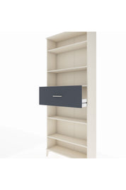 Arges Dolap 5 Raflı Tek Çekmeceli 88x30x221 Aytaşı-Antrasit