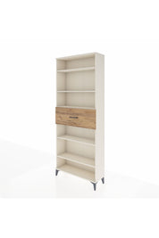 Arges Dolap 5 Raflı Tek Çekmeceli 88x30x221 Aytaşı-Çam