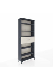 Arges Dolap 5 Raflı Tek Çekmeceli 88x30x221 Antrasit-Aytaşı